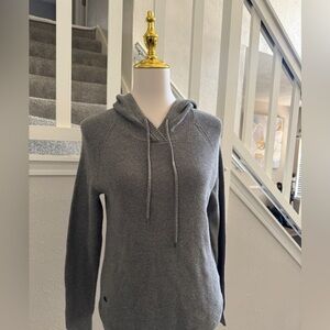 Ralph Lauren Grey Waffle Knit Thermal Pull Over Sweater Long Sleeve Sz M Casual